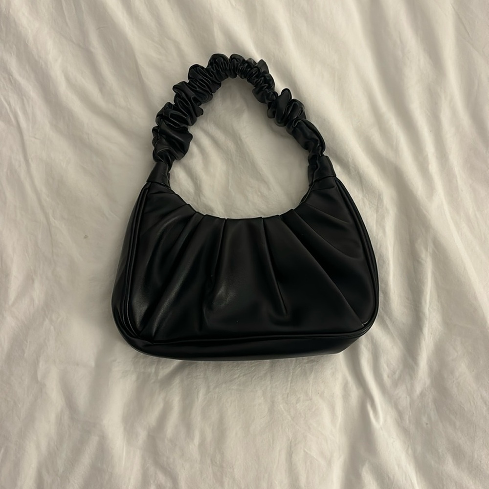 Small black shoulder bag